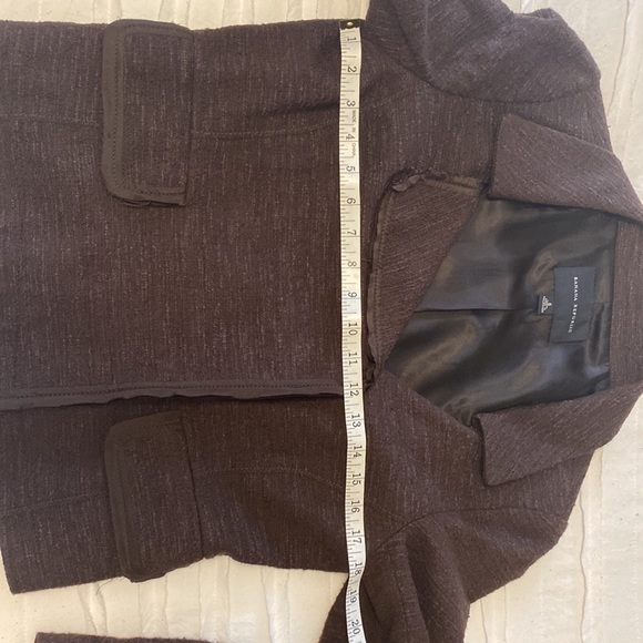 Retro-feeling brown tweed Banana Republic blazer - Picture 6 of 8